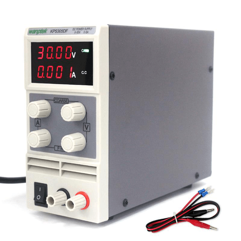 Wanptek KPS305DF 4 Digits Mini 30V 5A Adjustable DC Power Supply 150W Switching Power Supply Lab - MRSLM