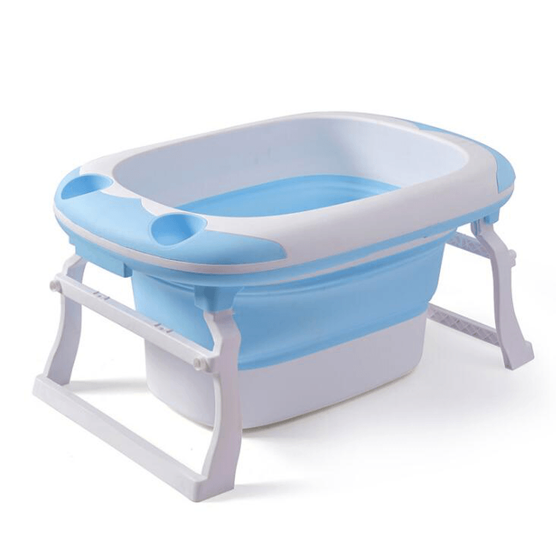 Baby Folding Tub Large Can Sit Thick Bath Tub - MRSLM