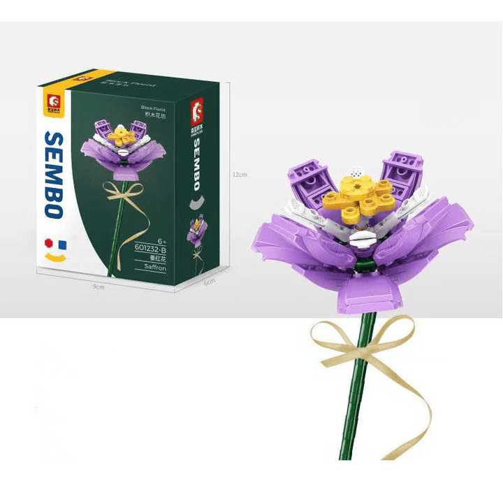 Bouquet Assembled Puzzle Building Block Toy - MRSLM