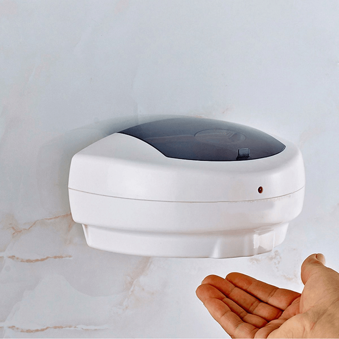 500Ml Bathroom Wall Mounted Automatic Soap Liquid Wash Dispenser Touchless Handsfree Sensor - MRSLM