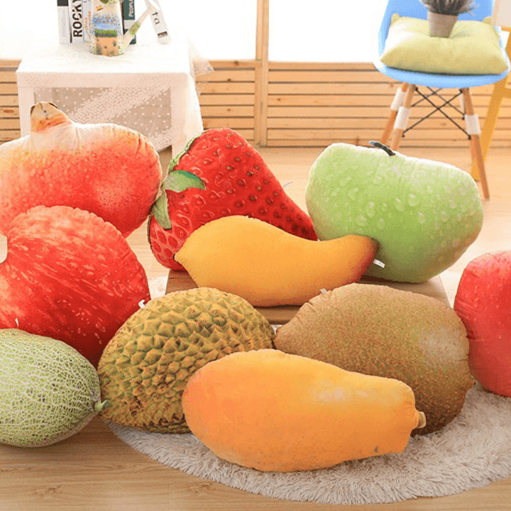 Honana WX-558 New 3D Simulation Fruit Pillow Decorative Cushion Throw Pillow with Inner Home Decor Sofa Emulational Toys - MRSLM