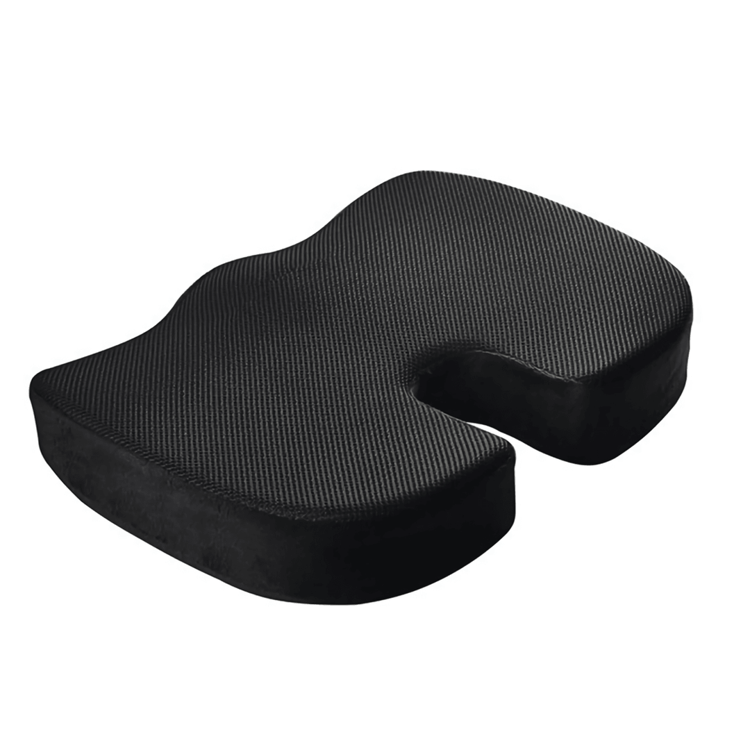 Memory Foam Seat Cushion Travel U-Shaped Orthopedic Coccyx Protection Chair Pad Breathable Mesh Massage Hip Cushion - MRSLM