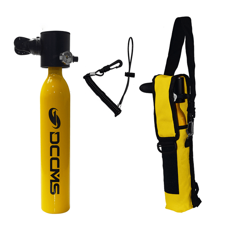 DCCMS DS-405 0.5L Scuba Diving Oxygen Tanks Divers Underwater Oxygen Equipment Leisure Portable Snorkeling Mini Tank 4Pcs/Set - MRSLM