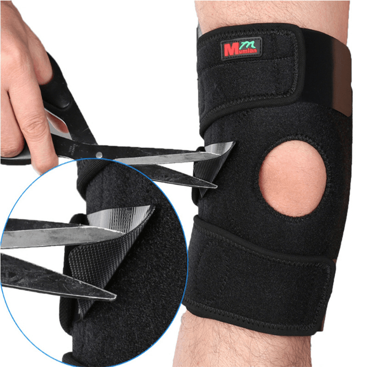 1PC Mumian B01 Adjustable Knee Pad Non-Slip Spring Knee Support Running Fitness Knee Belt - MRSLM