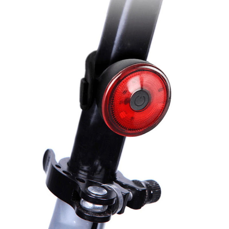 BIKIGHT 3-Modes Bicycle Light Night Riding Tail Light Bicycle Highlight Bicycle Brake Light Safety Warning Light - MRSLM