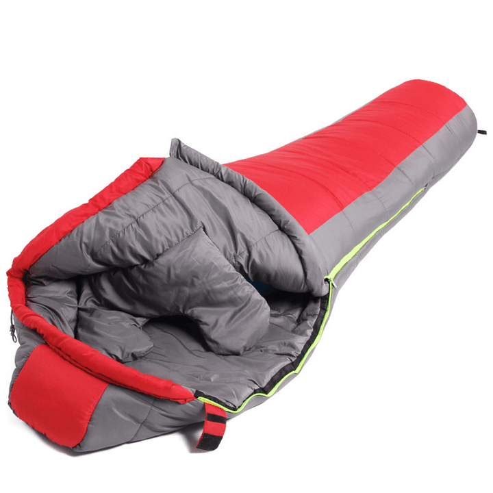 WIND TOUR Ultralight Outdoor Sleeping Bag 1.8KG Cotton Hiking Camping Sleeping Bag Splicing Thickened Thermal Heated Sleep Bag - MRSLM