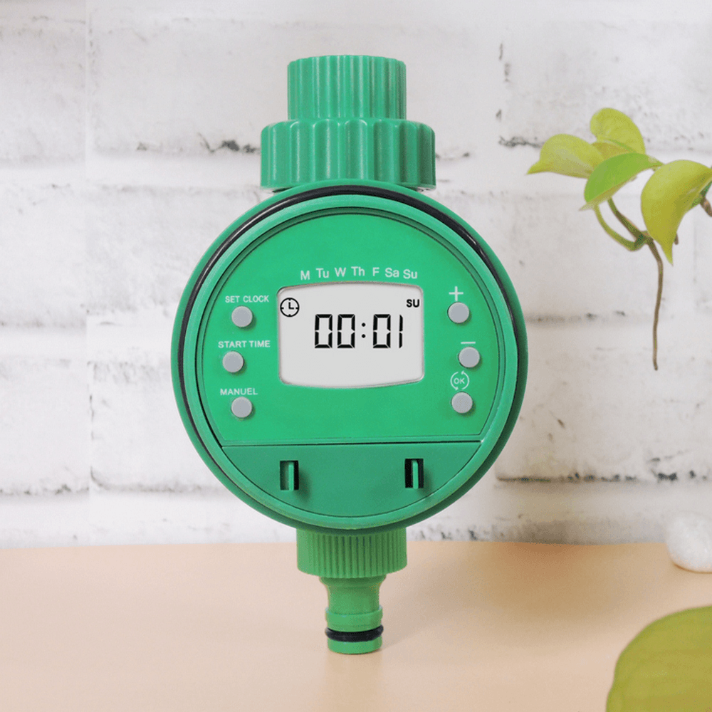 Automatic Watering Timer Anti-Corrosion Irrigation Controller Sprinkler Timer Garden Button Controlled Irrigation System - MRSLM