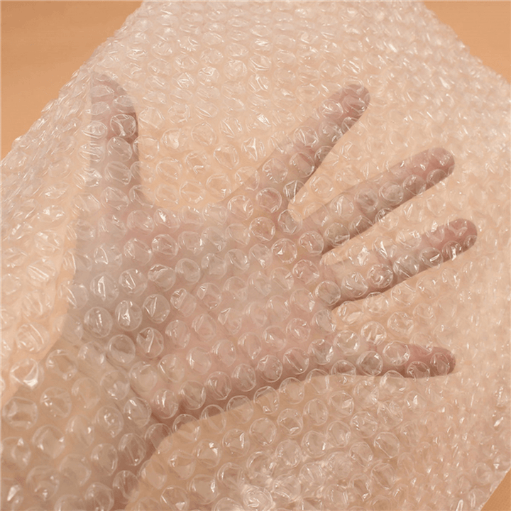 20Pcs Clear Shakeproof Recyclable Small Packing Pouches Poly Bubble Wrap Bags - MRSLM