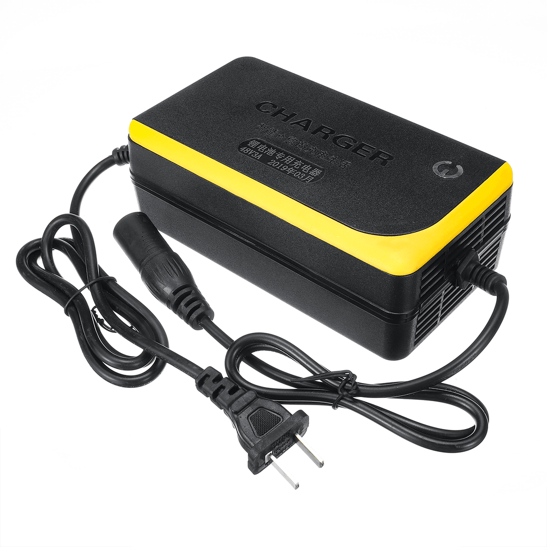 48V 3A Lithium Battery Charger for Skateboard Single-Wheeled Electric Bicycle - MRSLM