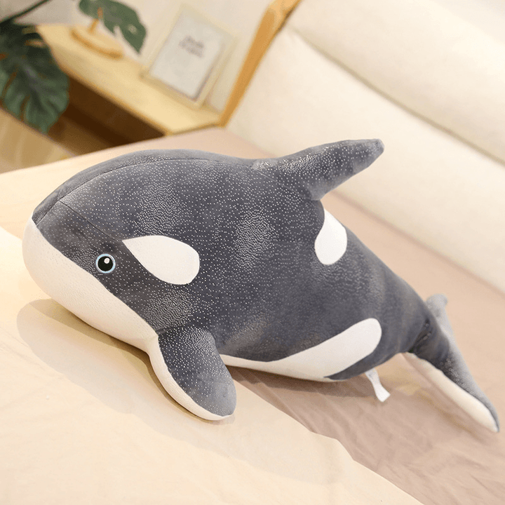 Star Rain Shark and Blue Whale Plush Toy Pillow, down Cotton Soft Doll, Rag Doll - MRSLM