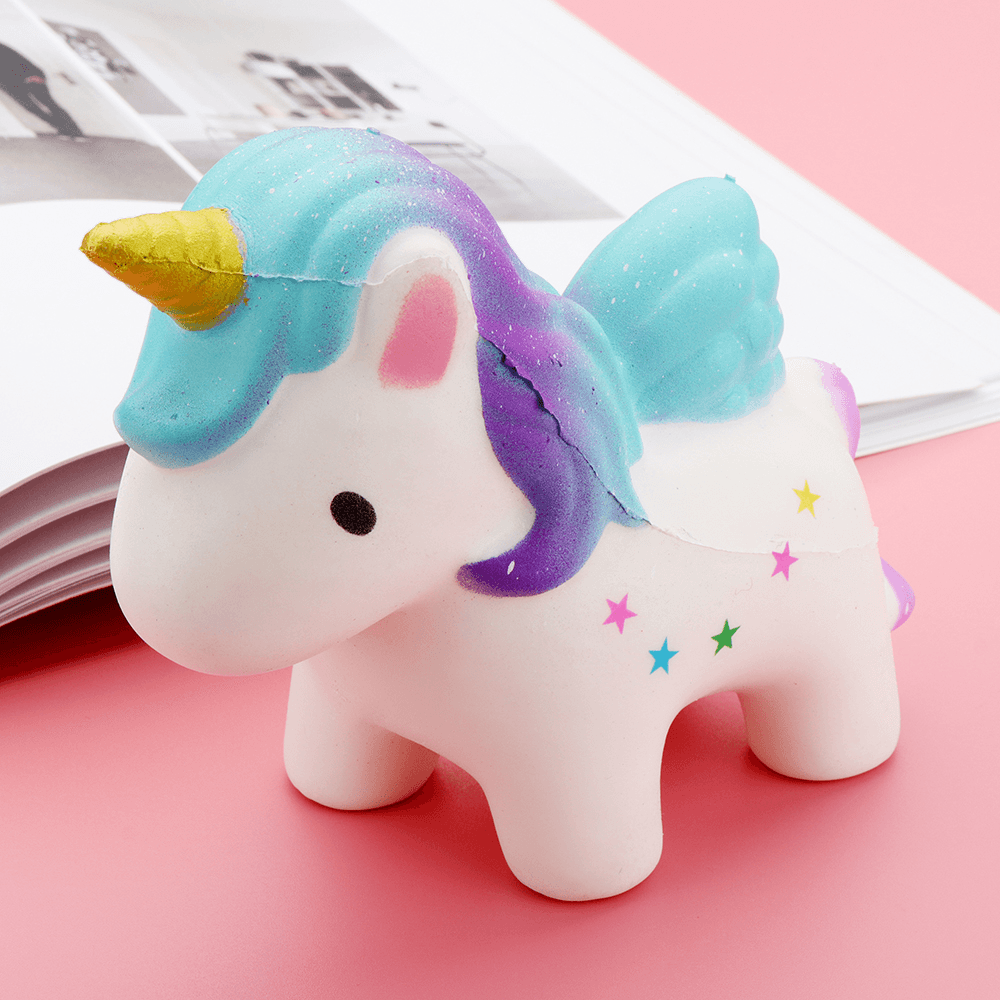 Unicorn Squishy 12*9CM Scented Squeeze Slow Rising Collection Toy Soft Gift - MRSLM