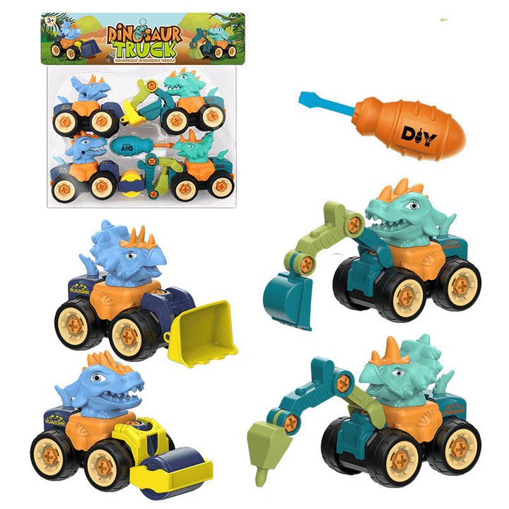 Children'S Disassembly and Assembly Engineering Vehicle Toy - MRSLM