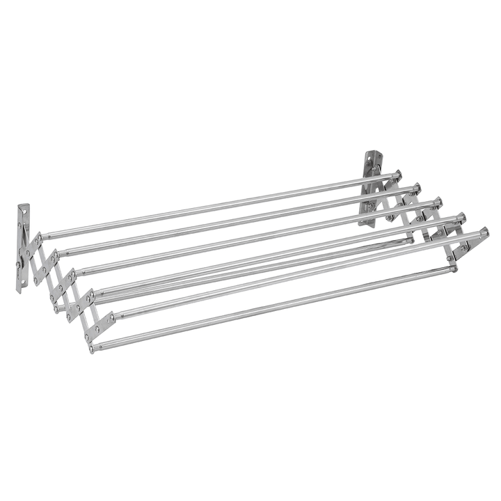 Stainless Steel Towel Organizer Towel Rack Retractable Towel Rack Bath Towel Holder Storage Organizer for Home Hotel - MRSLM