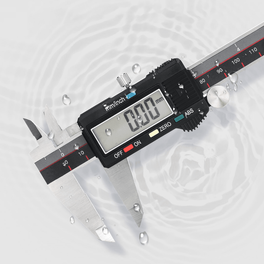 DUKA CA2 Digital Caliper 150Mm 6 Inch LCD Digital Screen Electronic Vernier Calipers Micrometer Accuracy Measuring Tool IP54 Waterproof - MRSLM