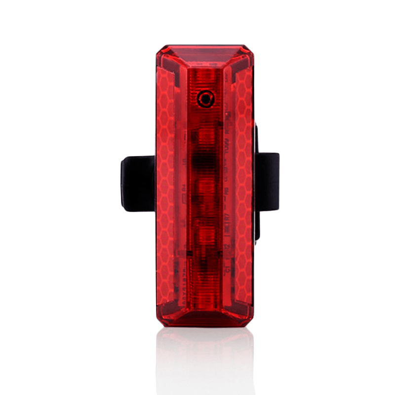 XANES TL10 5 LED 5 Modes Bike Tail Light Waterproof USB Charging Reflective Shell Bicycle Rear Light - MRSLM