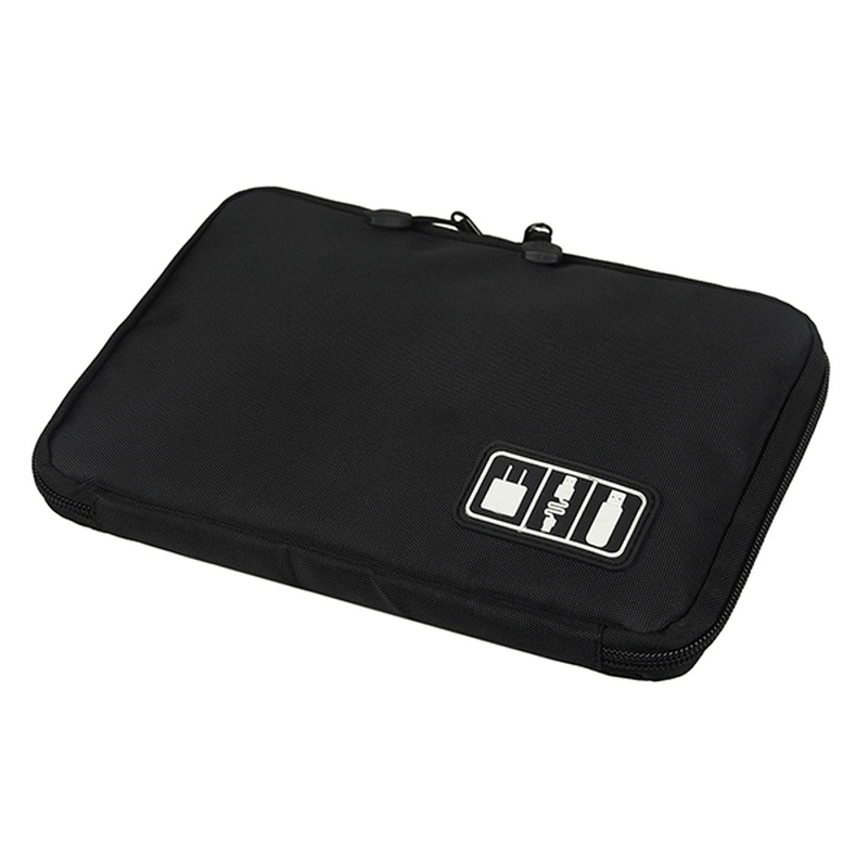 Honana HN-CB2 Waterproof Cable Storage Bag Electronic Accessories Organizer Travel Carry Case - MRSLM