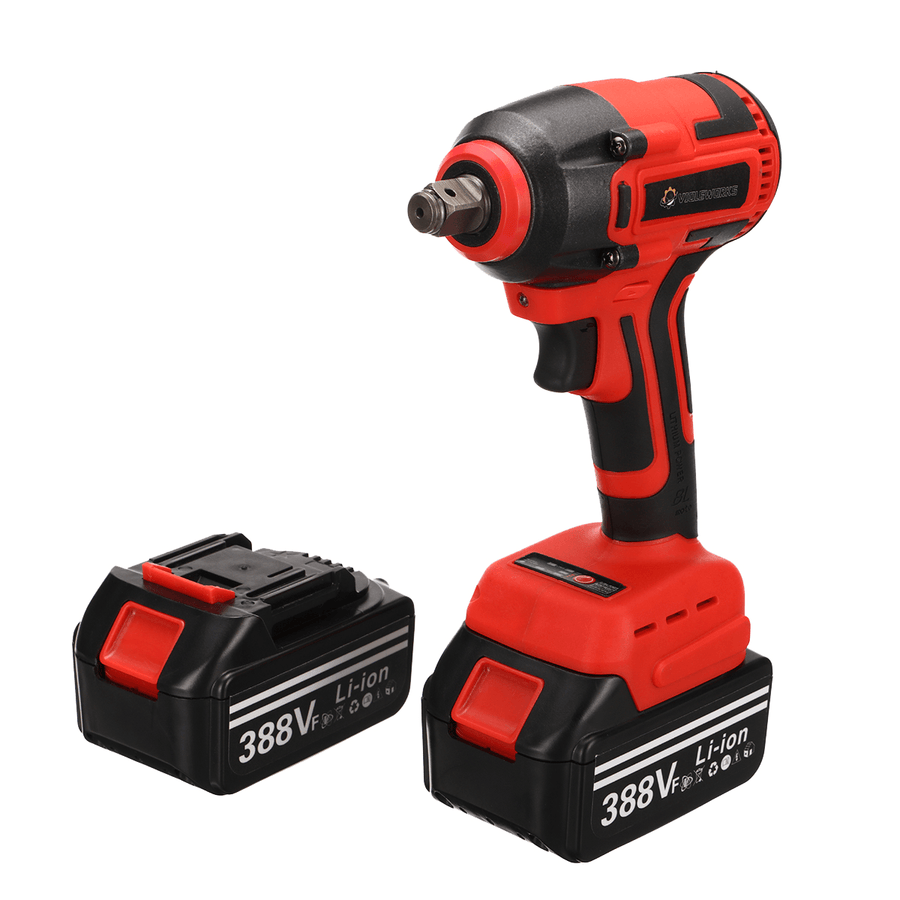 388VF 520N.M High Torque Brushless Impact Wrench Cordless Rechargable Electric Socket Wrench Also Adapted to Makita Battery - MRSLM