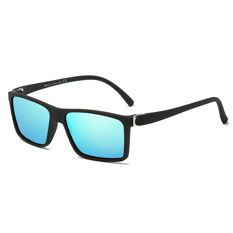 Men Women Summer Square Retro UV400 Polarized Sunglasses - MRSLM