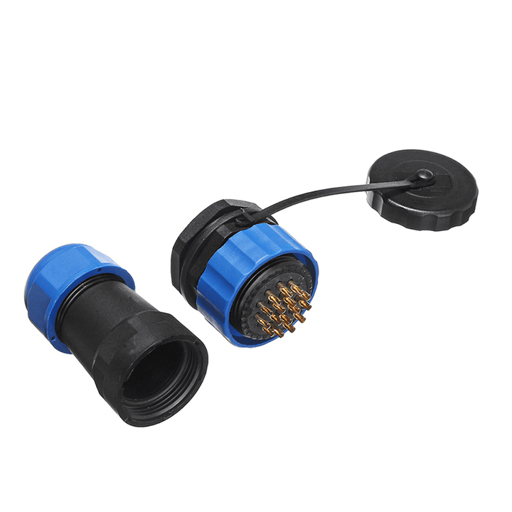 SD28 28Mm 10A 16Pin Waterproof Cable Wire Docking Plastic Aviation Connector Plug IP68 - MRSLM