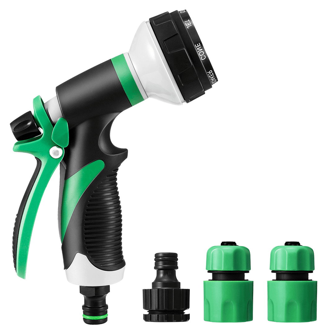 Multifunctional Graden Hose Spray Nozzle 8 Watering Modes Saving-Water Watering Spear with Anti-Slip Handle - MRSLM