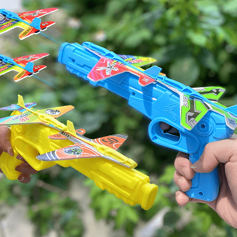 Child Boy Toy Hand Throw Gliding Launcher Model - MRSLM