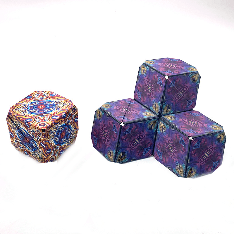 Three Dimensional Geometric Magnetic Building Blocks Rubiks Cube - MRSLM