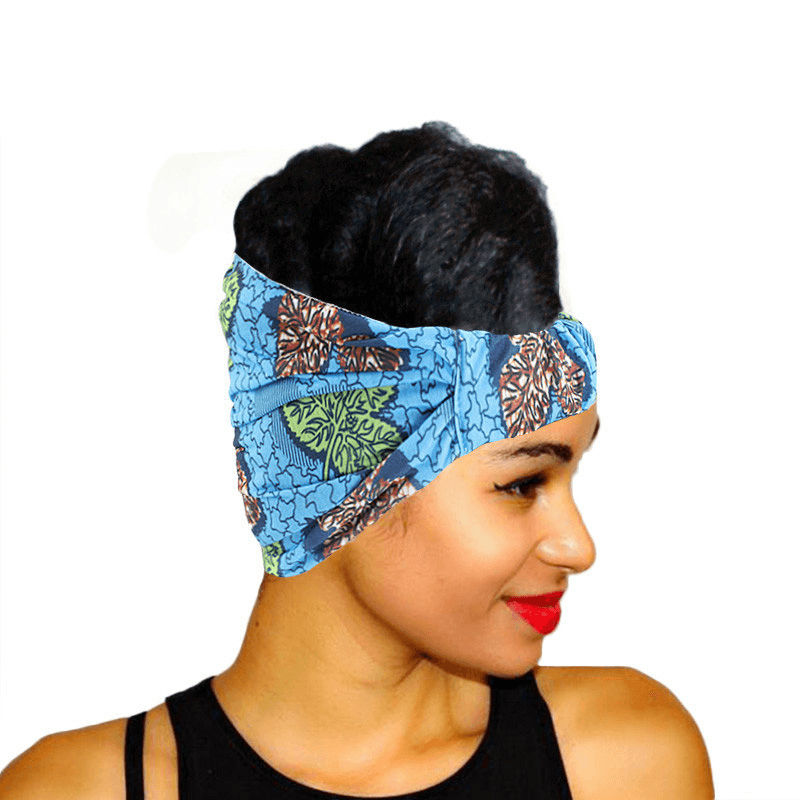 Women'S Sports Print Wide Head Headband - MRSLM