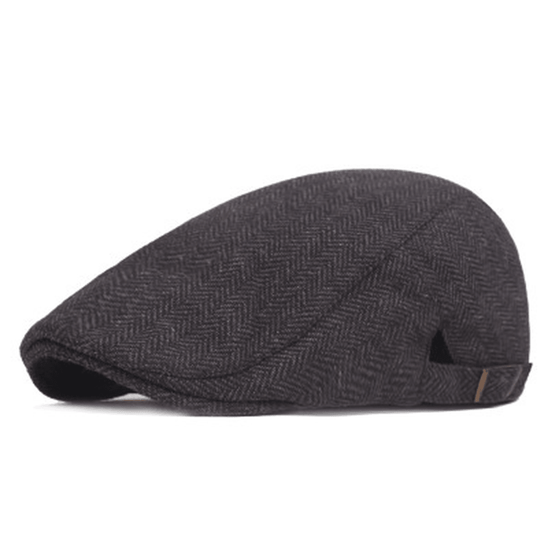 Autumn and Winter Woolen Mens and Womens Beret Caps - MRSLM