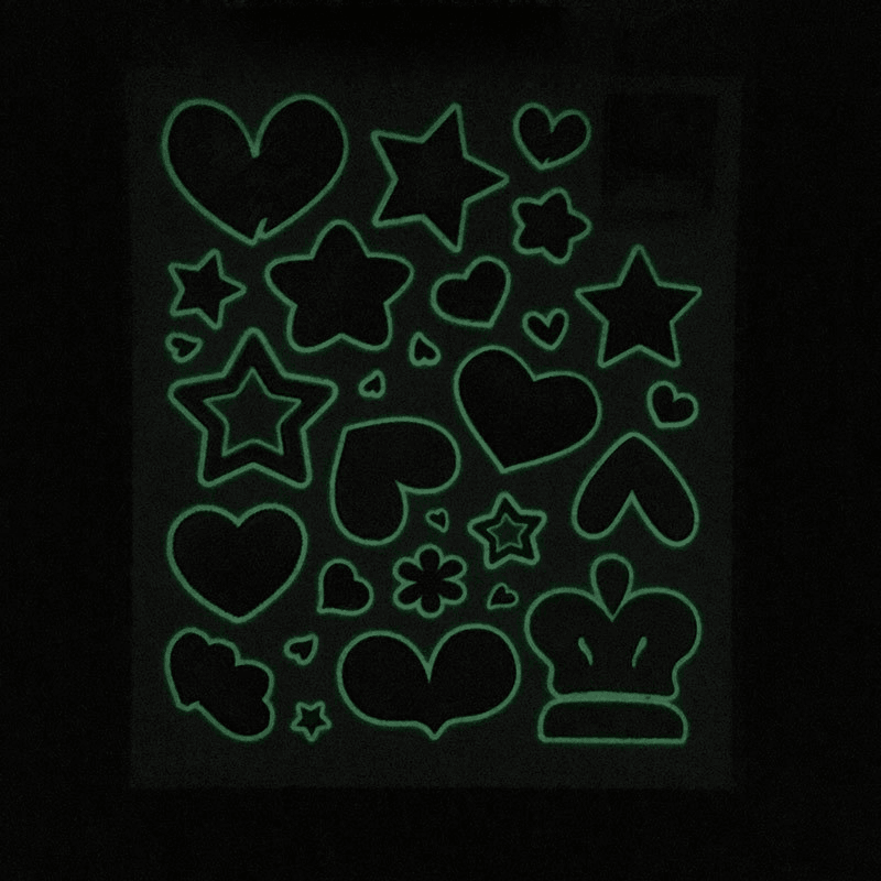 Glow in the Dark Home Decor Shining Star Luminescence Sticker - MRSLM