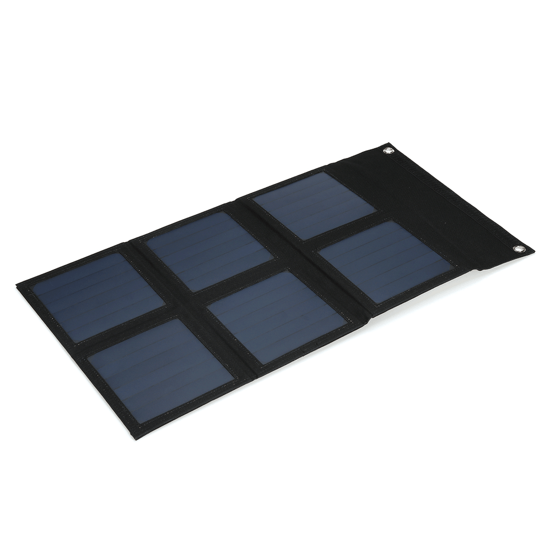 DL-SP30 80W 18V Efficient Solar Panel Solar Charger Tri-Fold Bag Foladable Solar Power Bank Panel Phone Charger - MRSLM