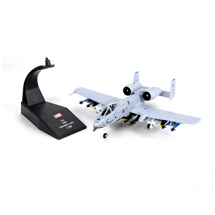 Attack Aircraft Model A-10 Aircraft Fighter Alloy Simulation - MRSLM