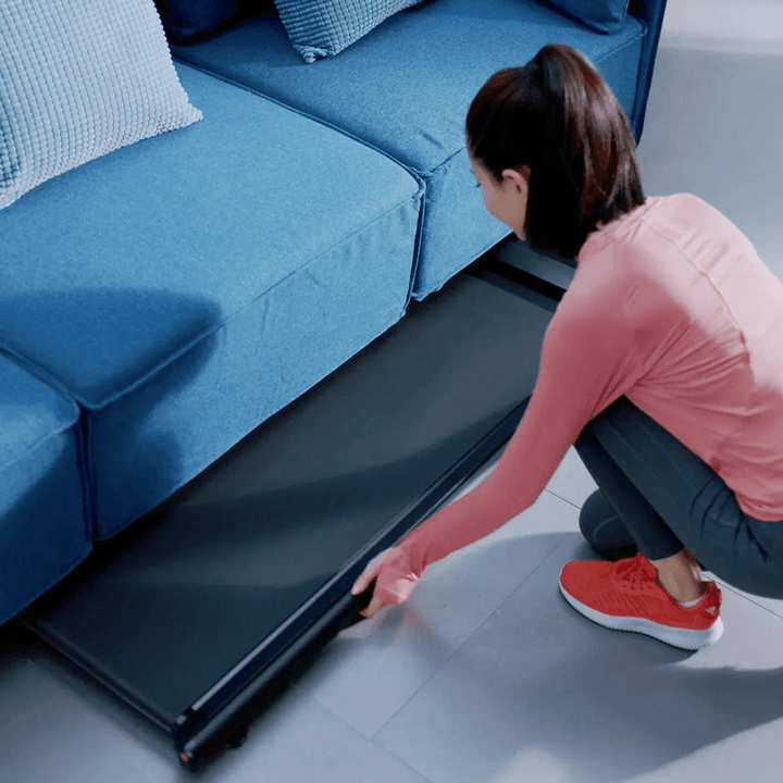 [EU Direct] UREV0 U1 Fitness Walking Pad Ultra Thin Smart Treadmill Exercise Gym Equipment Remote Control LED Display Outdoor Indoor - MRSLM