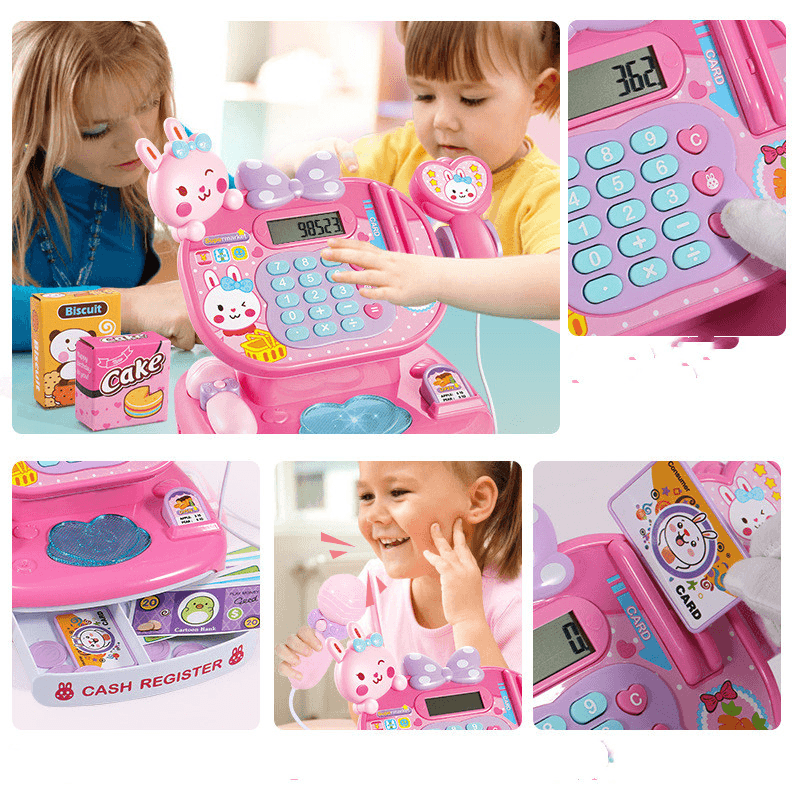 Children'S Cash Register Toy Boys and Girls - MRSLM