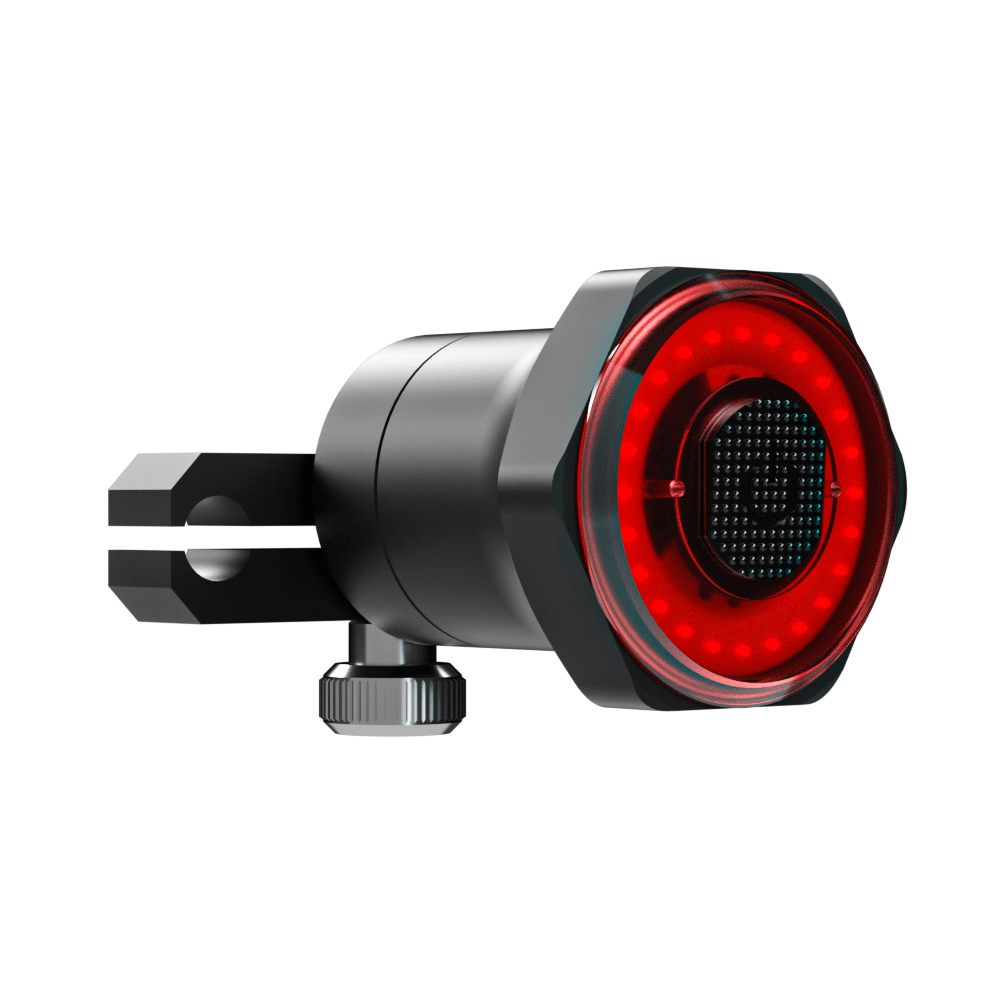 MEROCA MX2 100LM Smart Sensor Light Brake Induction 24H Running Time 4 Modes 500Mah USB Rechargeable 180° Floodlight Outdoor Cycling Bike Tail Light IPX6 Waterproof - MRSLM