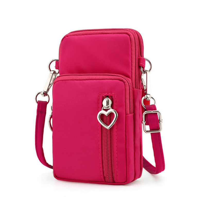 Women Nylon Water Resistant Crossbody Bag - MRSLM