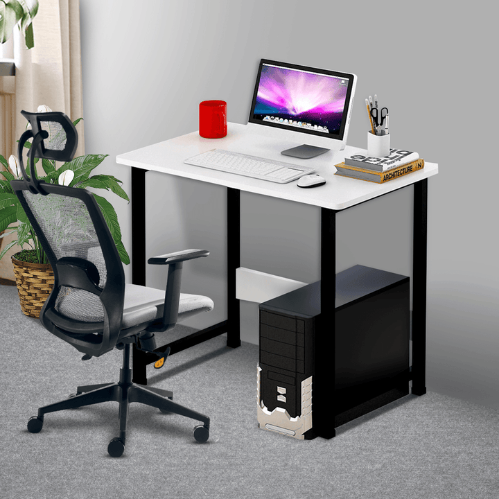 Wooden Computer Laptop Desk Modern Table Study Desk Office Furniture PC Workstation for Home Office Studying Living Room - MRSLM