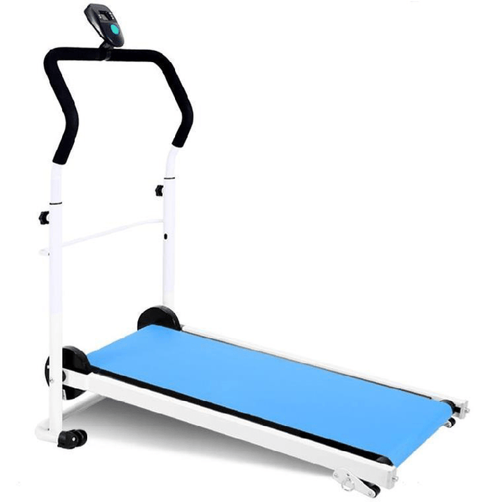 LED Display Folding Treadmill Multifunction Running Machine Exercise Fitness Home Gym Max Load 100Kg - MRSLM