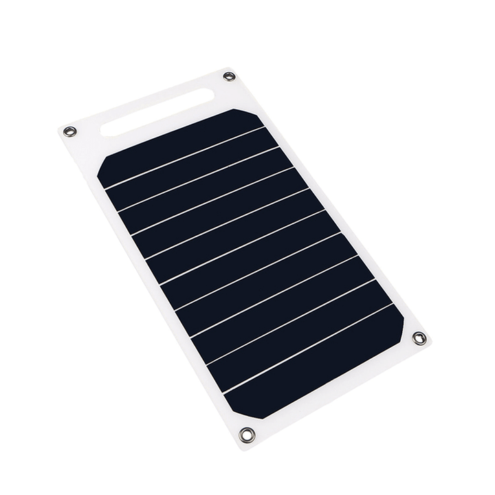 LEORY 5V 10W DIY Solar Panel Slim Light USB Battery Charger Portable Power Bank Pad Universal Kit Complete Phone Lighting Car - MRSLM