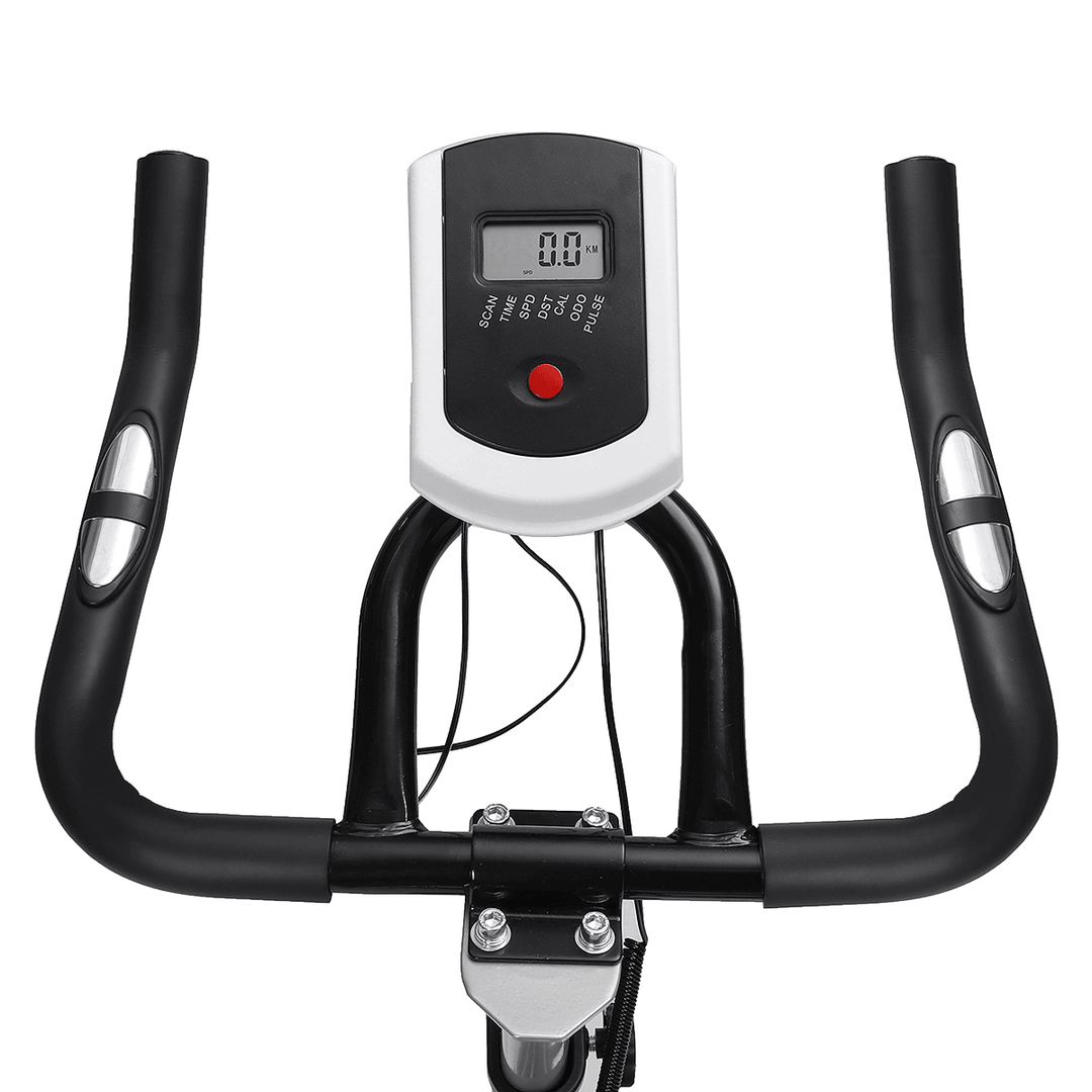 Multifunctional Aerobic Bike LED Display Cardio-Workout Home Cycling Bike Heavy Duty Spin Bike Indoor Fitness Equipment - MRSLM