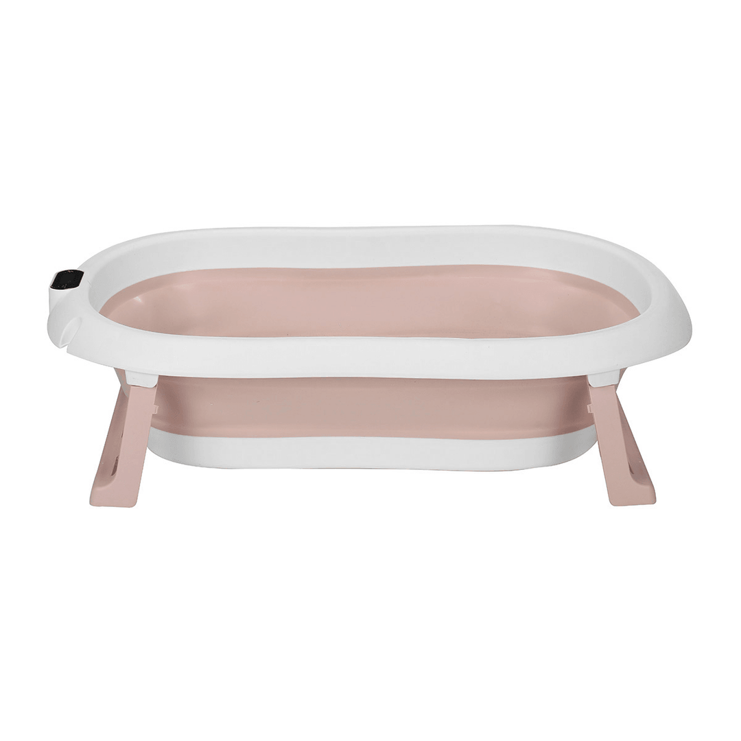 Folding Temperature-Sensing Baby Bathing Bathtub Household Thickening Large Environmentally Friendly Bath Tub - MRSLM