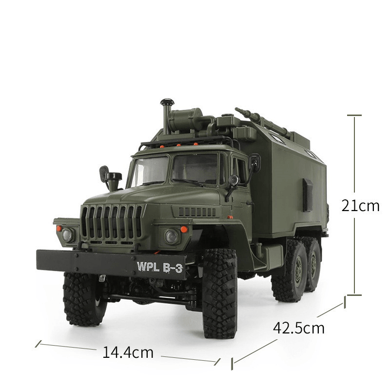 Toy Wheel Drive Model Car Child Military Remote Control Car Model - MRSLM