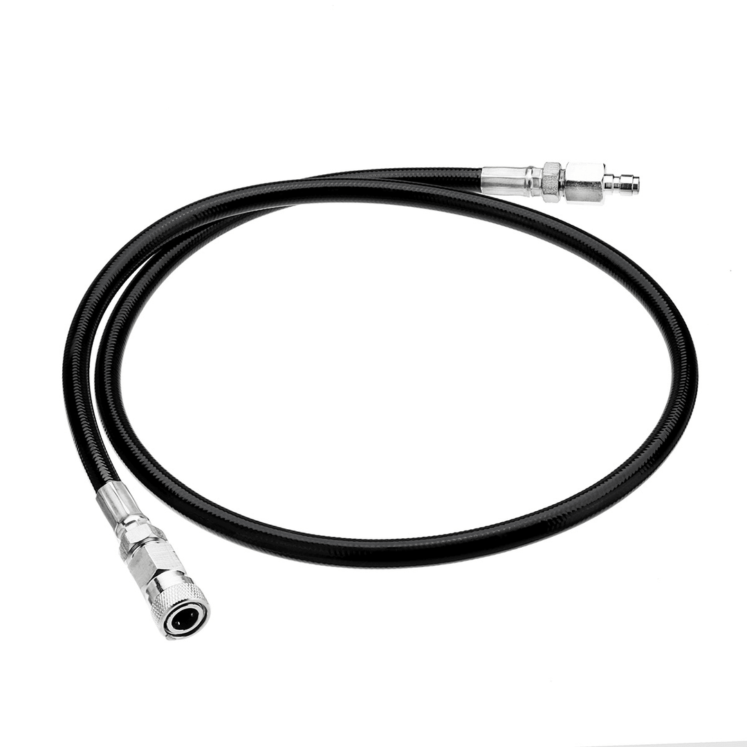 4500PSI 36'' Paintball Tank Fill Line Hose for HPA SCUBA PCP 1/8" Male Nipple and 1/8'' Female Quick Release - MRSLM