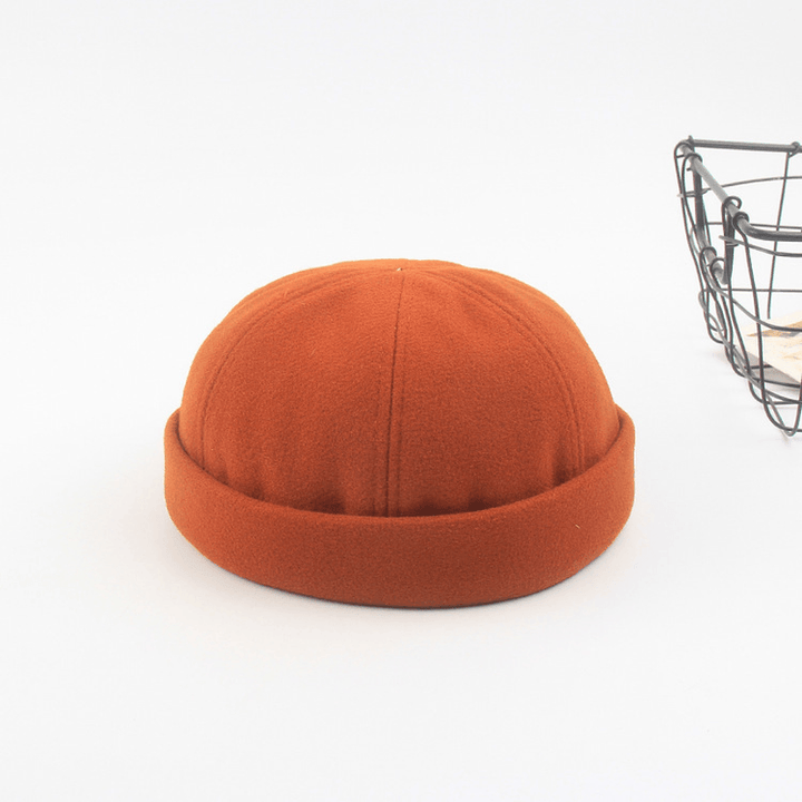 Plain Woolen Landlord Hat - MRSLM