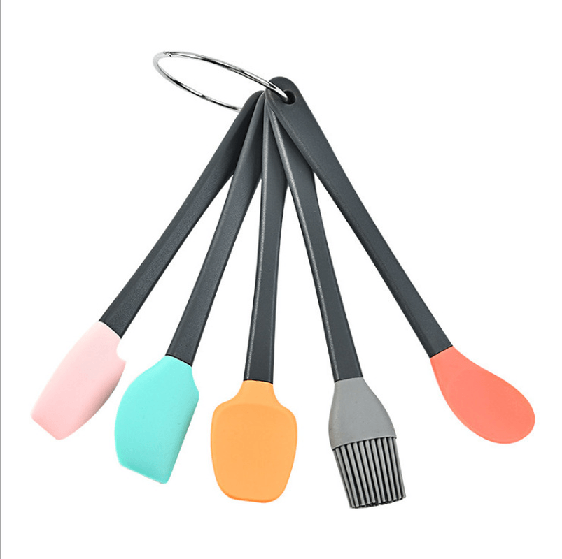 Tool Color 5-Piece Spatula Silicone Spatula - MRSLM