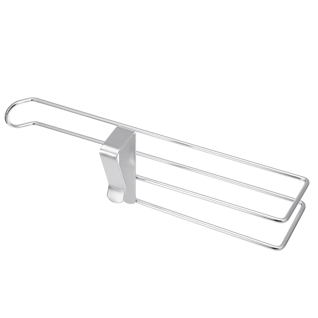 Under Cabinet Paper Roll Rack Shelf Towel Holder Stand Hanger Organizer Tool - MRSLM