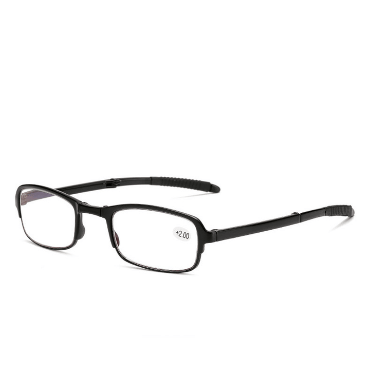 Men'S and Women'S Folding Portable Blue Film Reading Glasses - MRSLM