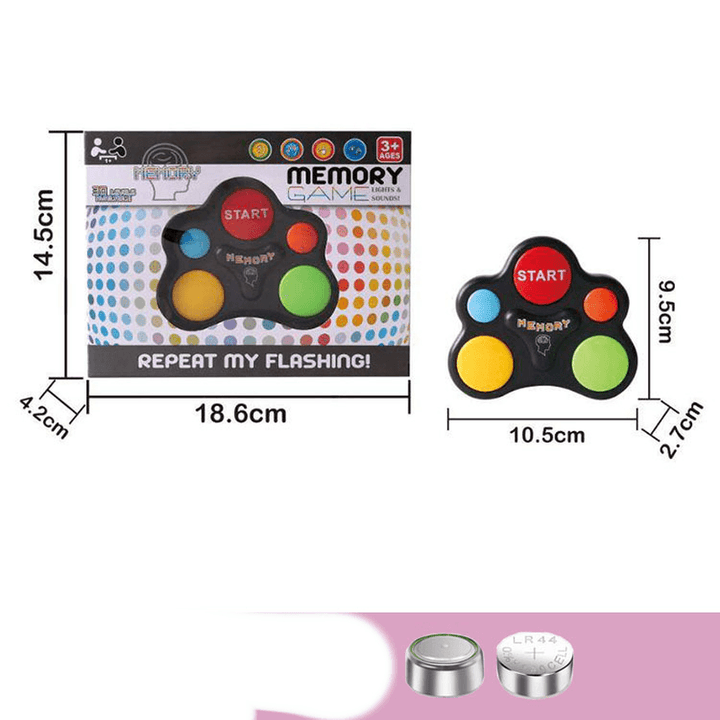 Children'S Intelligence Development Flashing Sound Effect Memory Game Toy - MRSLM