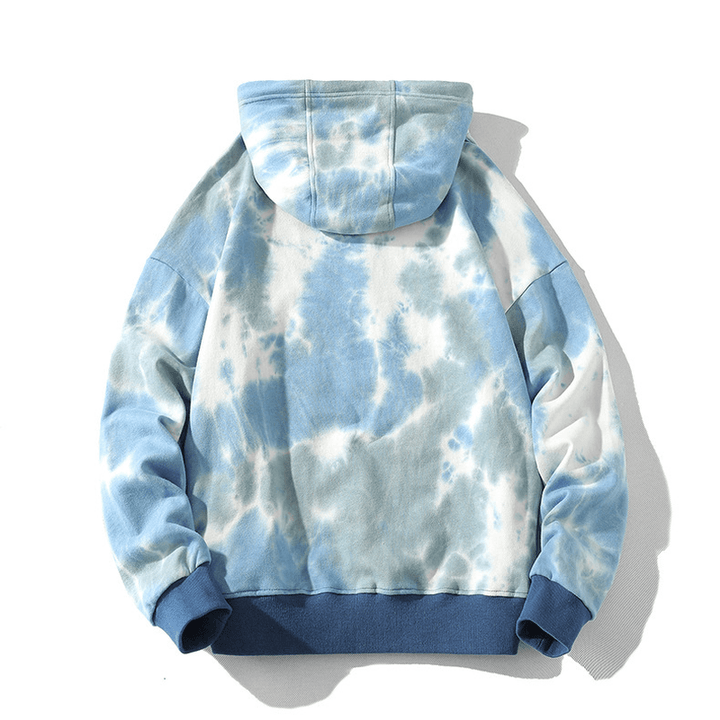 High Gram Hooded Tie Dye Sweatshirt Hip Hop Loose - MRSLM