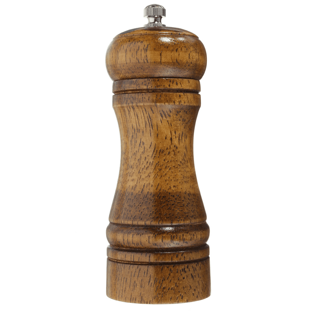 Spice Herb Pepper Grinder Wooden Cruet Mill Condiment Grinding Salt Smashing Tools - MRSLM