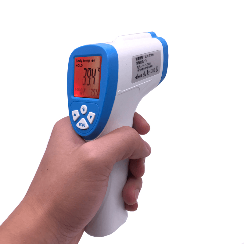 LCD Display Non-Contact Forehead Infrared Thermometer Quickly Accurately - MRSLM